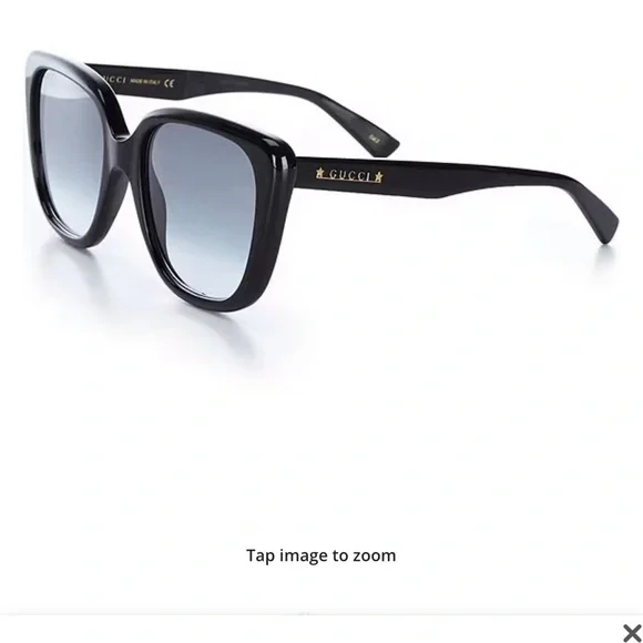 Gucci Womens Butterfly 54mm Sunglasses - Picture 4 of 7